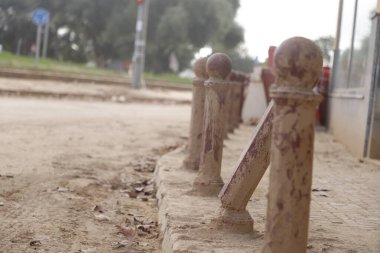 bir çit sınırı çiti