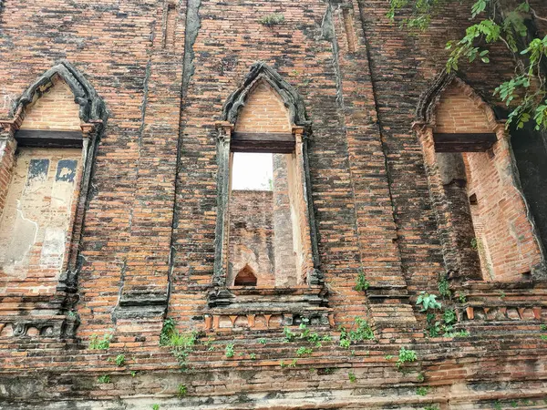 Wat Khudeedao Antik Ayutthaya Tarihi Parkı 'ndaki tarihi parkta, Phra Nakhon Si Ayutthaya, Tayland