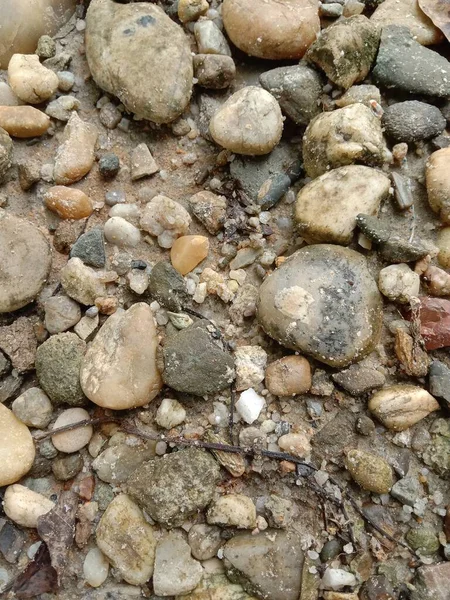Żwirowa Gleba Jako Obraz Tła — Zdjęcie stockowe