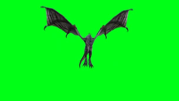 Dragão Terror Voador Conceito Fantasia — Vídeo de Stock
