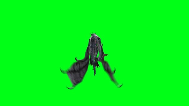 Dragón Terror Volador Concepto Fantasía — Vídeo de stock