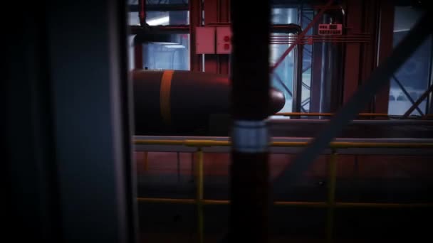 Atom Producción Fábrica Bombas Nucleares — Vídeos de Stock
