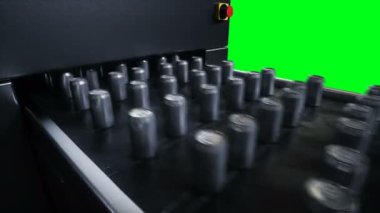 yemek metalik kavanozu. Fabrika Üretim hattı