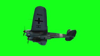 Heinkel He 111. Alman uçağı ve orta büyüklükte bir bombardıman uçağı. 2. Dünya Savaşı