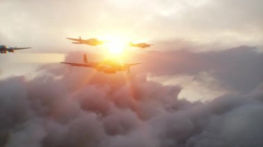 Heinkel He 111. Alman uçağı ve orta büyüklükte bir bombardıman uçağı. 2. Dünya Savaşı