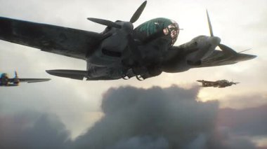 Heinkel He 111. Alman uçağı ve orta büyüklükte bir bombardıman uçağı. 2. Dünya Savaşı