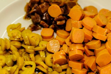 Nefis domuz filetosu hazırlığı.