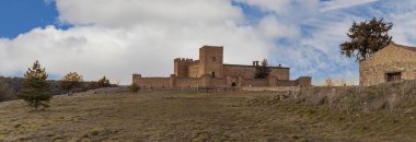 View of Pedraza Castle, Segovia, Castilla y Leon, Spain