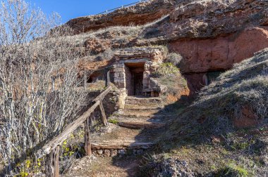 Ayllon caves, used as wine cellars