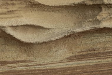 Close-up of intricate sandstone swirls and erosion patterns, highlighting the natural beauty and texture of sedimentary rock formations. Perfect for geological themes and backgrounds.