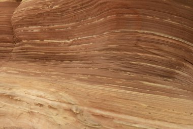 Close-up of intricate sandstone swirls and erosion patterns, highlighting the natural beauty and texture of sedimentary rock formations. Perfect for geological themes and backgrounds.