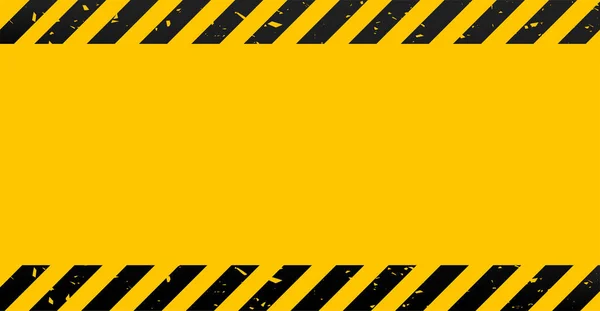Voorzichtigheidsband Waarschuwing Gele Waarschuwingslijnen Geïsoleerd Wit Vectorillustratie — Stockvector