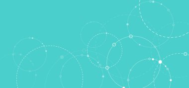 Ağ geçmişi. Noktalar, çizgiler ve insanların simgeleri ile bağlantılar. Vektör teknolojisi arka planı