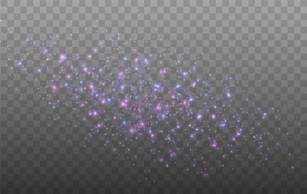 Farbe Funkelt Hintergrund Vektor Leuchtende Teilchen — Stockvektor