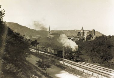 Buharlı lokomotif, Fransız köyü, 1900 'ler..