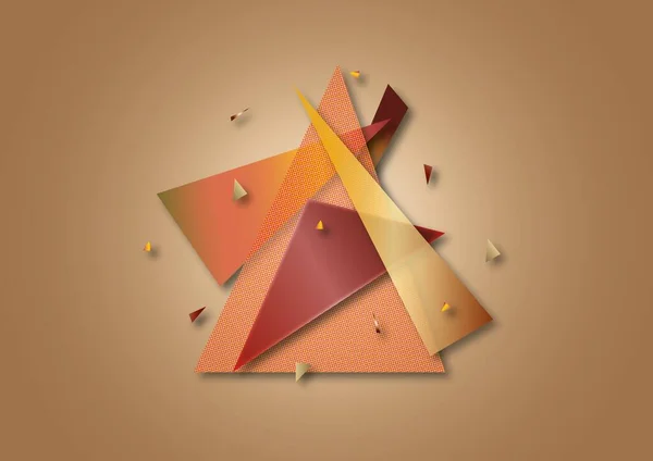 Geometrik şekillerle soyutlama