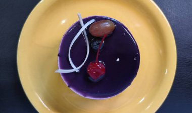 Bir yemeğin mutfak fotoğrafı.