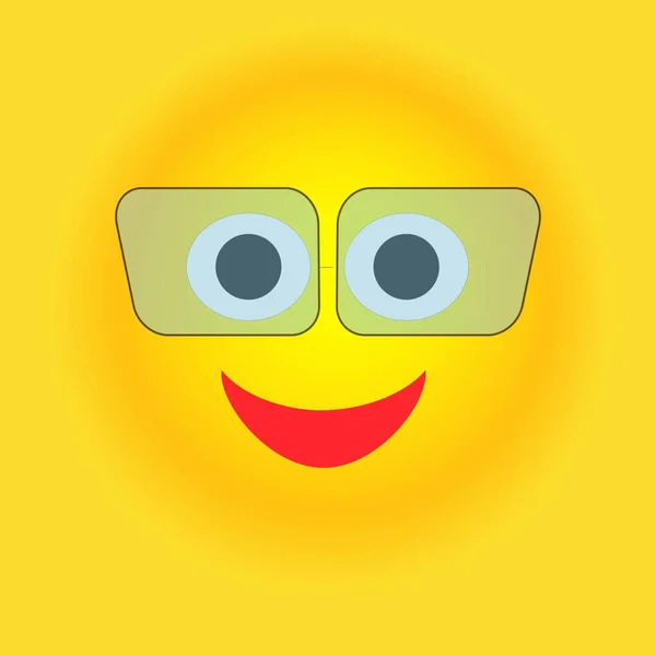 Χαμογελάστε Αυτοκόλλητα Συναισθήματα Εικονογράφηση Διάνυσμα Για Εκτύπωση Ρούχα Υφάσματα Ταπετσαρίες — Διανυσματικό Αρχείο