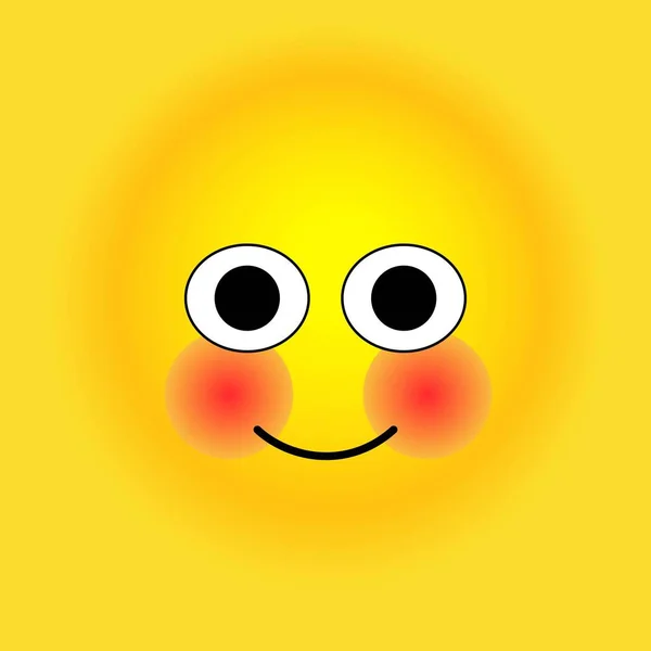Lächeln Sticker Mit Emotionen Vektor Illustration Zum Bedrucken Von Kleidung — Stockvektor
