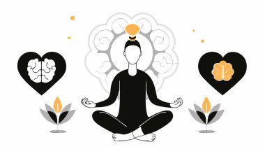 Nilüfer yaprakları ve yapraklarla çevrili meditasyon yapan Buda 'nın barışçıl bir temsili. Ruhanilik, farkındalık ve sükunet temaları için mükemmel..