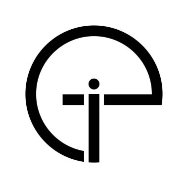 Renkli arka planda mutlu özel dedektifler günü için özel dedektif logosu konsepti. PI simge tasarımı Profesyonel harf simgesi tasarımı 