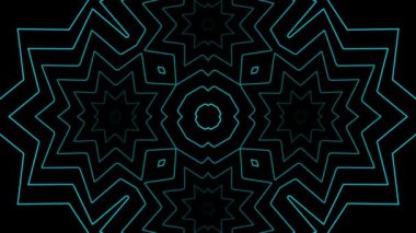 Renkli Sinema Gradyan Doğu Süslemeleri Animasyon Arkaplanı. İslami Zarif geometrik desen, kusursuz döngülü animasyon arka plan, Ramazan ve Tatil güzel dekoratif taşınma süsü.