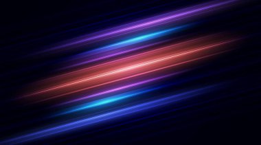 Abstract speed line background. Dynamic motion speed of light. Technology velocity movement pattern for banner or poster design. Vector EPS10.