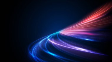 Modern abstract high-speed movement effect. Futuristic dynamic motion technology. Motion pattern for banner or poster design background idea. Vector eps10.