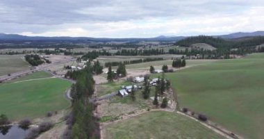 Sevgili Idaho Kırsal Tarım Bölgesi. ABD Mart 2024 'te çekilmiştir.