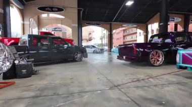 Şehirdeki araba parkı