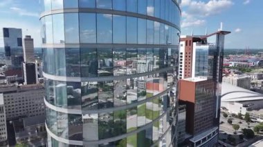 Nashville Tennessee Hava Aracı Sunny 2025 Şehir merkezi İHA JW Marriott 2