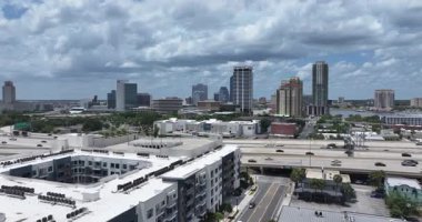 Miami, Florida 'nın hava manzarası.