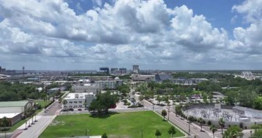 Florida şehrinin hava aracı görüntüsü