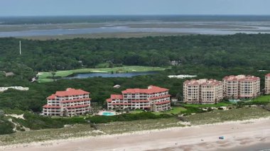 Yukarıdan deniz manzarası