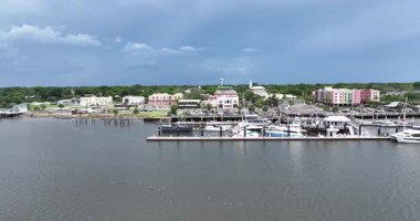 Miami, Florida 'nın hava manzarası.