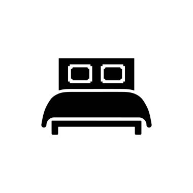 Bir yatak simgesinin gösterimi