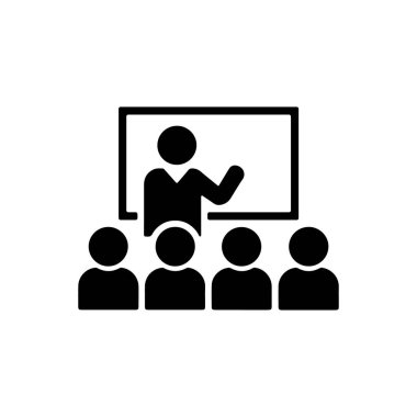 Eğitim semineri ikonu İllüstrasyonu