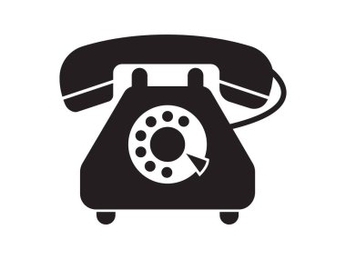 Tek Renkli Zarafet: Minimalist Kompozisyonda Klasik Rotary Telefon