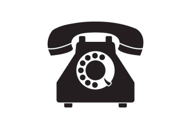 Tek Renkli Zarafet: Minimalist Kompozisyonda Klasik Rotary Telefon