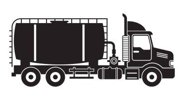 Yakıt tankeri silueti