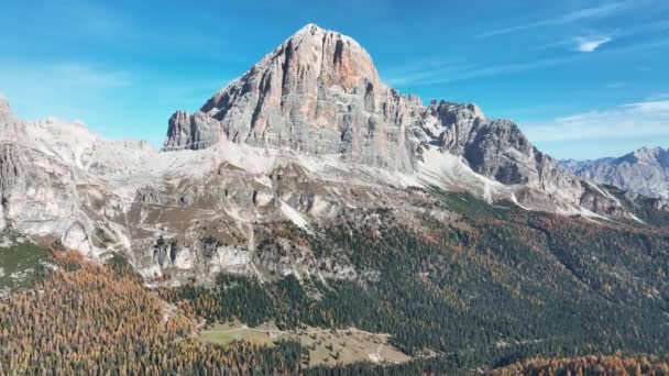 Europäische Alpen Dolomiten Italien — Stockvideo