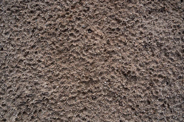 Песчаный Фон После Дождя Капельной Структурой — стоковое фото