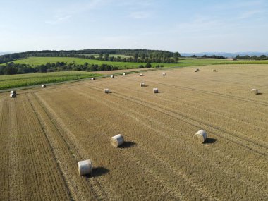 Arazide saman balyaları  