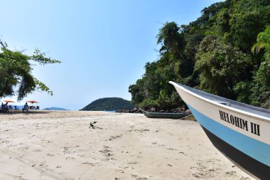 Ubatuba 'nın Tropik Plajları ve So Sebastio, Brezilya