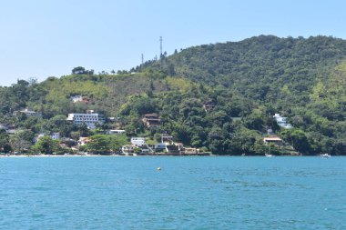 Brezilya Ubatuba Sahil Kenti Yağmur Ormanlarının Denizle Buluştuğu Yer