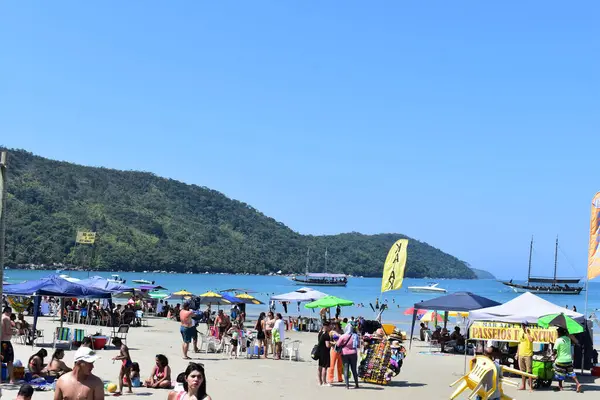 Brezilya Ubatuba Sahil Kenti Yağmur Ormanlarının Denizle Buluştuğu Yer