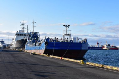 İzlanda Dağları 'ndan geçen Manzaralı Yol