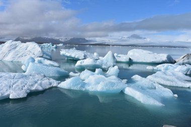İzlanda 'nın Jokulsarlon Buz Güzeli