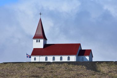 Reyniskirkja Kilisesi Vk, İzlanda 'da Huzurlu Kent
