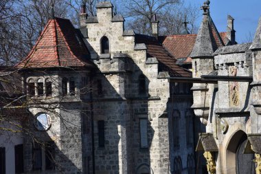 Lichtenstein Şatosu Almanya Peri Masalı Kalesi